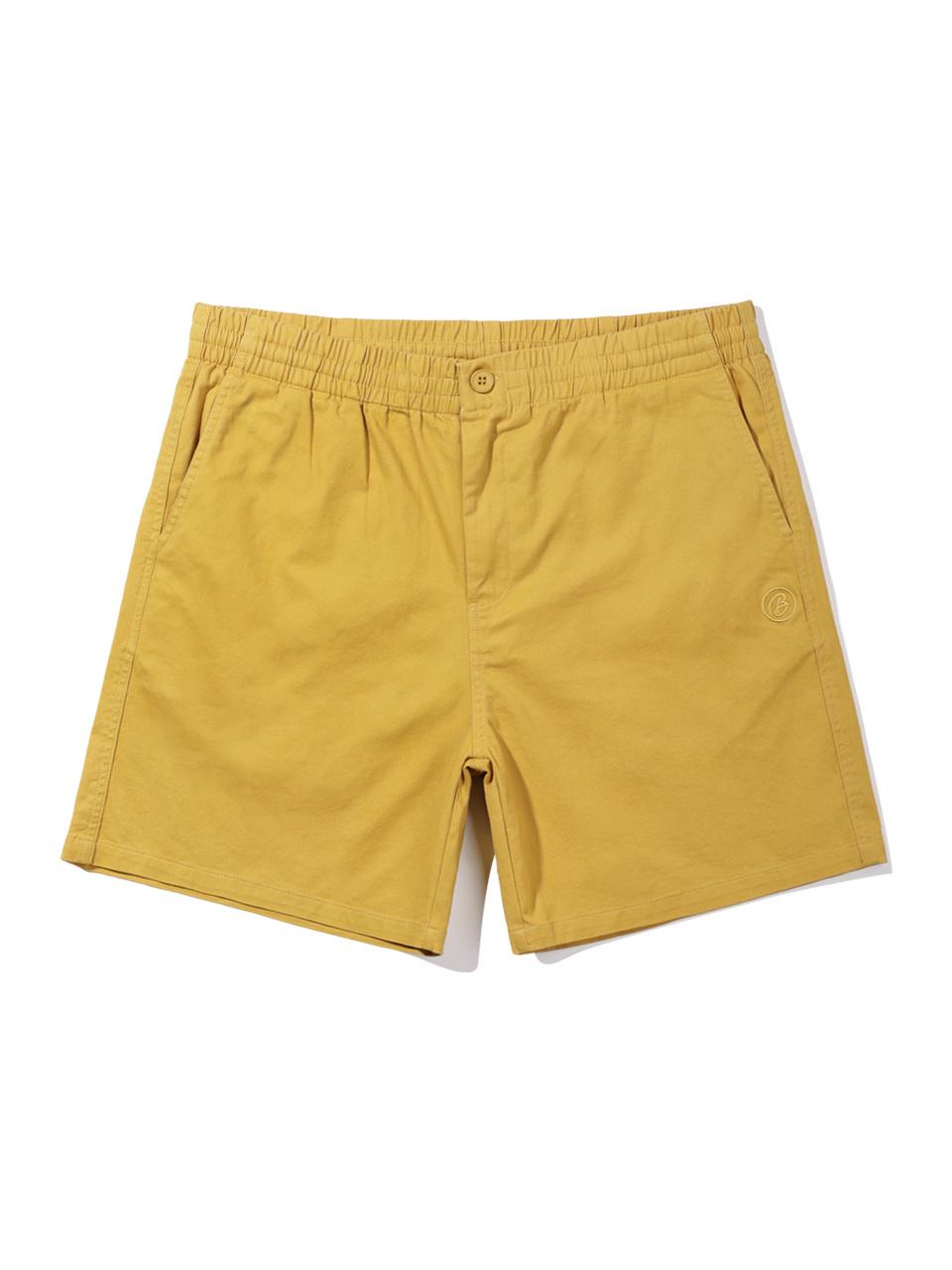 BAKKEN Barken stretch chino shorts BK8911_mustard