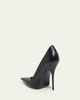 Balenciaga 90mm Avenue Leather Pointed-Toe Pumps - 5