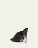 Balenciaga 90mm Flowers Leather Mule Pumps - 4