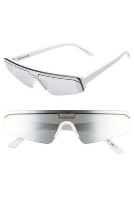 Balenciaga Balenciaga 99mm Shield Sunglasses