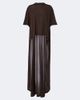 Balenciaga Balenciaga Asymmetric cotton-blend jersey T-shirt - 1