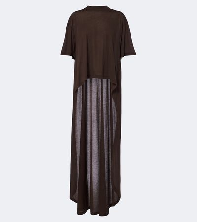 Balenciaga Balenciaga Asymmetric cotton-blend jersey T-shirt