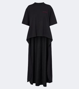 Balenciaga Balenciaga Asymmetric cotton jersey T-shirt