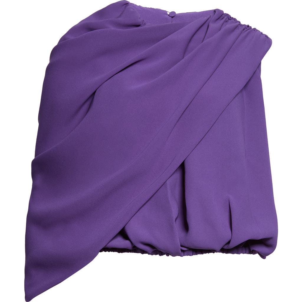 Balenciaga Balenciaga Asymmetric Silk Cady Cape Top