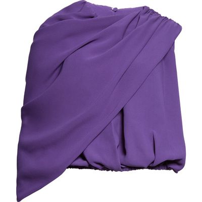 Balenciaga Balenciaga Asymmetric Silk Cady Cape Top