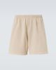 Balenciaga Balenciaga Back distressed logo cotton shorts - 1