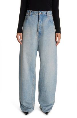Balenciaga Balenciaga Baggy Straight Leg Jeans
