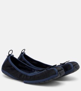 Balenciaga Balenciaga Ballet canvas ballet flats