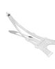 Balenciaga Balenciaga Bazaar Paris Heart Snap Clip Set - 2