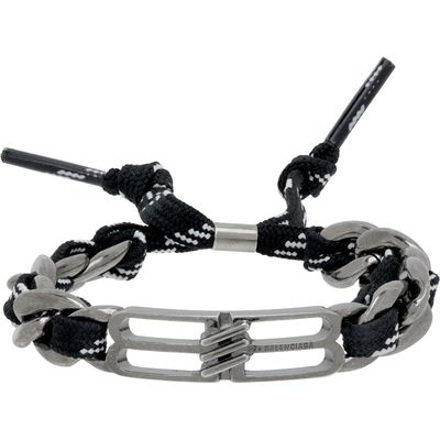 Balenciaga Balenciaga BB Icon Lace Bracelet