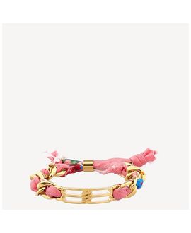 Balenciaga Balenciaga Bb Icon Ribbon Bracelet