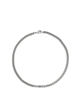 Balenciaga Balenciaga Bb Icon Thin Gourmette Necklace