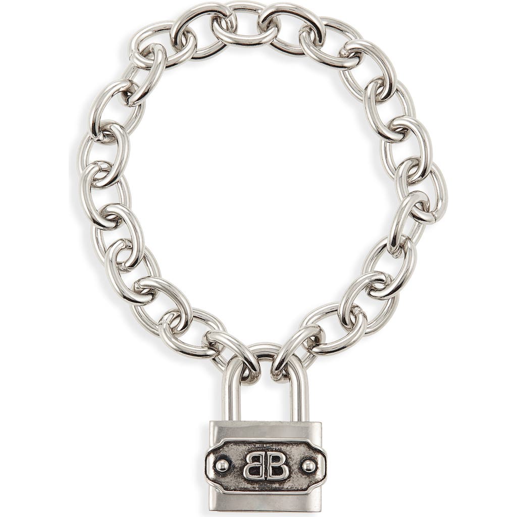 Balenciaga - BB Padlock Bracelet