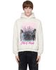 Balenciaga Balenciaga Beige 'City Of Angels' Medium Fit Hoodie - 1