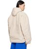 Balenciaga Balenciaga Beige Hooded Zip Up Jacket - 3
