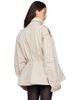 Balenciaga Balenciaga Beige Hourglass Parka - 3