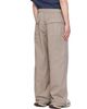 Balenciaga Balenciaga Beige Workwear Trousers - 3