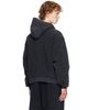 Balenciaga Balenciaga Black 3B Sports Icon Inside-Out Zip-Up Hoodie - 3