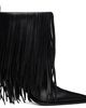 Balenciaga Balenciaga Black Avenue Fringe Boots - 1