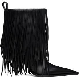 Balenciaga Balenciaga Black Avenue Fringe Boots