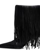 Balenciaga Balenciaga Black Avenue Fringe Boots - 3