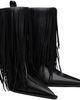 Balenciaga Balenciaga Black Avenue Fringe Boots - 4