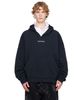 Balenciaga Balenciaga Black 'Balenciaga' Back Polo Hoodie - 1