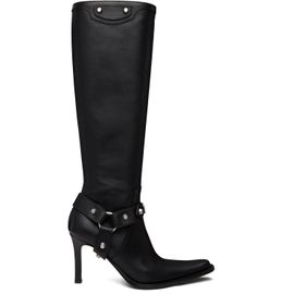 Balenciaga Balenciaga Black City Harness Tall Boots