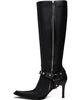 Balenciaga Balenciaga Black City Harness Tall Boots - 3