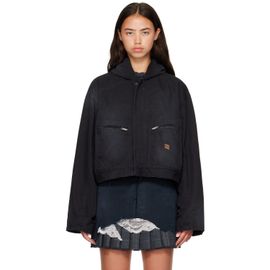 Balenciaga Balenciaga Black Cropped Jacket