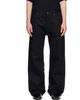 Balenciaga Balenciaga Black Curved Knee Jeans - 1