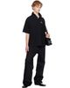 Balenciaga Balenciaga Black Curved Knee Jeans - 4