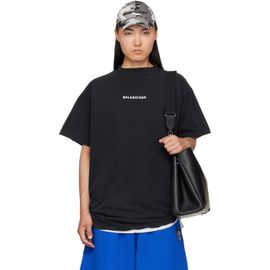 Balenciaga Balenciaga Black Double T-Shirt