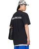 Balenciaga Balenciaga Black Double T-Shirt - 3