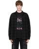 Balenciaga Balenciaga Black Flannel Layered Shirt - 1