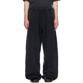 Balenciaga Balenciaga Black Fleece Oversized Sweatpants