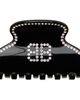 Balenciaga Balenciaga Black Holli 'BB' Hair Clip - 1
