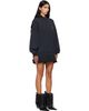 Balenciaga Balenciaga Black Hybrid Laurel Dry Molleton Minidress - 2