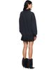 Balenciaga Balenciaga Black Hybrid Laurel Dry Molleton Minidress - 3