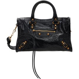 Balenciaga Balenciaga Black 'Le City' Arena Lamb Bag