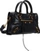 Balenciaga Balenciaga Black 'Le City' Arena Lamb Bag - 2