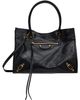 Balenciaga Balenciaga Black 'Le City' Arena Lamb S Tote - 1