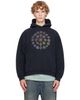 Balenciaga Balenciaga Black Logo Spiral Medium Fit Hoodie - 1