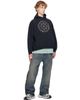 Balenciaga Balenciaga Black Logo Spiral Medium Fit Hoodie - 4