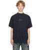 Balenciaga Balenciaga Black Loop Sports Icon Oversized T-shirt - 1