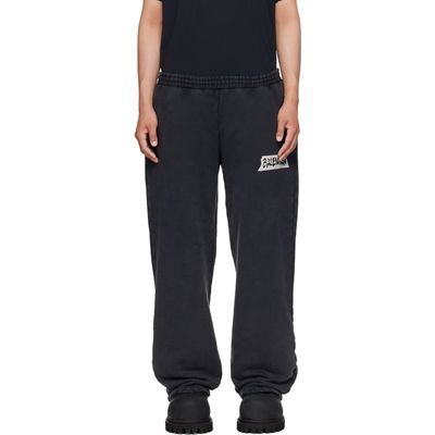 Balenciaga Balenciaga Black Masking Tape Baggy Sweatpants