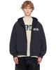 Balenciaga Balenciaga Black Masking Tape Oversized Zip-Up Hoodie - 1