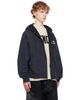 Balenciaga Balenciaga Black Masking Tape Oversized Zip-Up Hoodie - 2