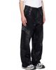 Balenciaga Balenciaga Black Minimal Baggy Jeans - 2