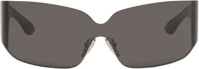 Balenciaga Balenciaga Black Mono Square Sunglasses
